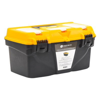 Caja Porta Herramientas / 17" / 44x26x23 cm / Polipropileno / 550 gr / Candado / Charola para Tornillos