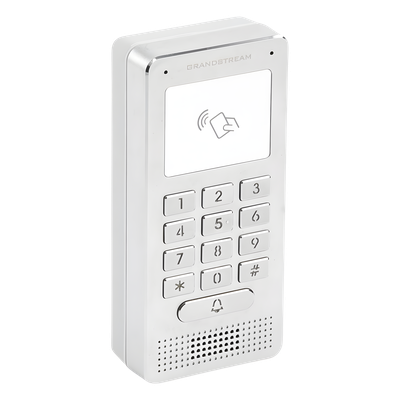 Audioportero IP / SIP / RFID y Teclado Retroiluminado / IP65 / IK06 / 3 Entradas y 2 Salidas de Alarma