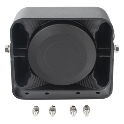 Bocina Pasiva de Uso Rudo / 100 Watts / 8 Ohms / Compacta / Certificación SAE J1849