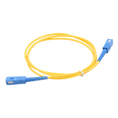 Jumper de Fibra Óptica / SC/SC Simplex / Monomodo 9/125 / 1 Metro (3.28 Pies) / ITU-T G.652.D / 1310-1550 nm