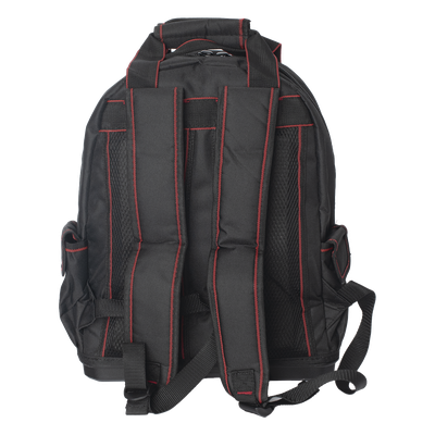 Mochila para Herramientas / 15 Bolsillos / 41x17.5x33 cm / 16.1x6.9x13.0 in / Poliéster 1680D Oxford