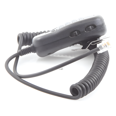 Micrófono para Radio Móvil / Conector RJ-45 de 6 Pines / Teclado Retroiluminado / IP54 / Cable Kevlar 40 kg