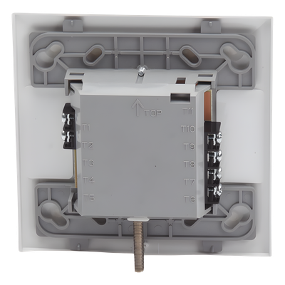Módulo Monitor Direccionable Dual / 2 Circuitos IDC Clase B / Alimentado por Lazo SLC / 15 a 32 VCC / Caja 4 Pulgadas