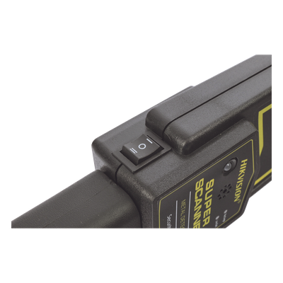 Detector de Metales Portátil / Sensibilidad Ajustable / Alarma Audible y Vibración / Resistente a Caídas 90 cm (2.95 ft) / Batería 9V Incluida
