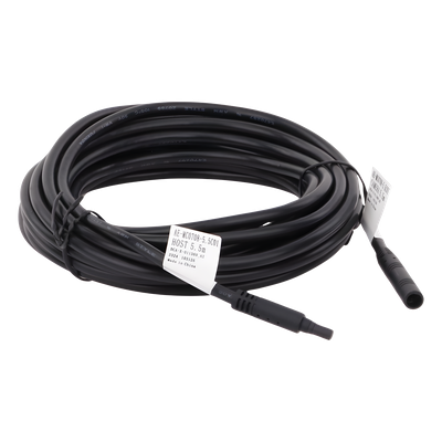Cable Extensor de Vídeo y Audio / 6 m (19.7 ft) / Conector Aviación / Alimentación Integrada / HD Simultáneo / -40°C a 105°C