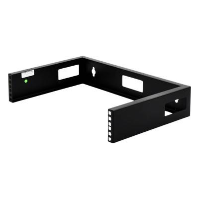 Rack Abierto de Pared / 19 Pulgadas / 2 Unidades de Rack / Profundidad 322 mm (1.06 ft) / Acero Calibre 18 / Peso 1.26 kg