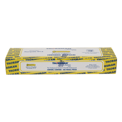 Taquete de Fijación / Doble Expansión Multidireccional / Tornillo 8 mm x 1" (25.4 mm) / 100 Piezas / Carga 50 kg / Rango Térmico -50°C a +80°C