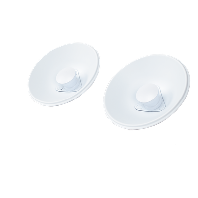 Par de Antenas Modulares / Dual Slant / 4.9 - 6.4 GHz / 20 dBi / Apertura 45° / 27 cm (10.63 in) / Para Radio C5x