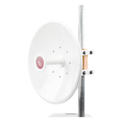 Antena Parabólica Direccional / 5 GHz / 30 dBi / Rango 4.7 - 5.875 GHz / Conector RP-SMA Hembra / Resistencia Viento 201 km/h (125 mph)