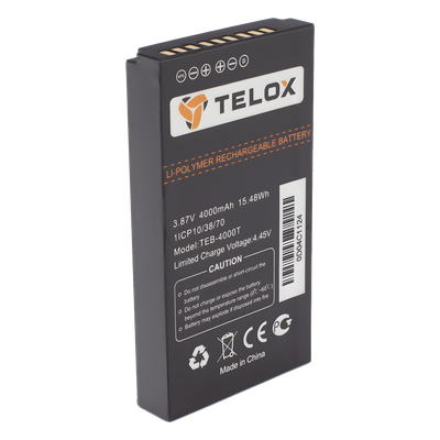 Batería Li-Ion / 4000 mAh / 3.8 VCC / 13.68 Wh / Carga 4.35 VCC