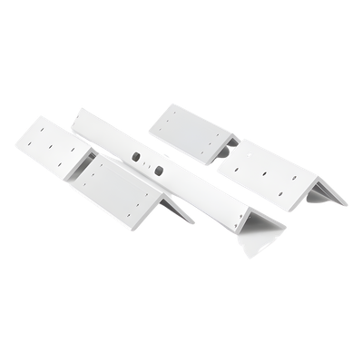 Kit de Montaje / Bracket Z y L / Aluminio Reforzado / 500x48.8x30.4 mm y 180x50x50 mm / 1.64x0.16x0.10 ft y 0.59x0.16x0.16 ft