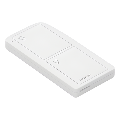 Control Remoto Inalámbrico / 2 Botones On/Off / RF 431-437 MHz / Alcance 18 m (59.1 ft) / Batería 10 Años / Sin Cableado