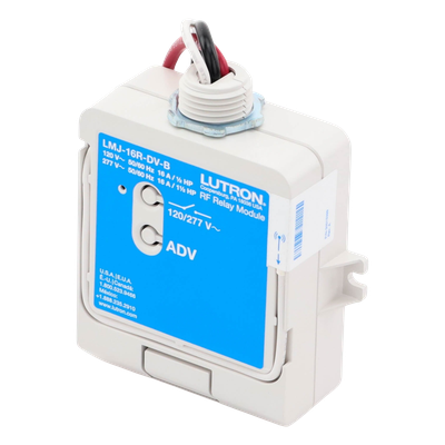 Módulo de Relé RF / 16 A / 120/277 V / Softswitch / Plenum / Clear Connect 434 MHz / 9 m (29.5 ft)