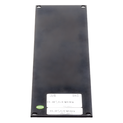 Tapa Ciega / Rack 19in / 2UR / Acero Cal. 14 / Pintura Electroestática Negra / 0.7 kg