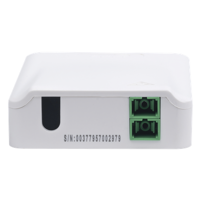 Caja Terminal de Fibra Óptica / 2 Puertos SC/APC / IP30 / Montaje en Pared / 3.07 x 4.72 x 1.0 in