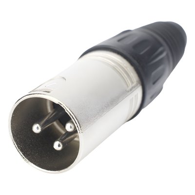 Kit Conector XLR / Macho + Hembra / Cable 3.5-8.0 mm / 16 A por Contacto / Soldadura / -30 °C a +80 °C