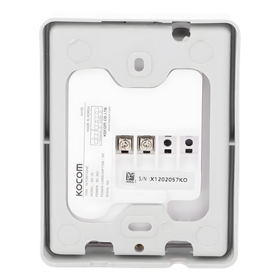 Extensión de Interfono Manos Libres / Compatible con KIP620ML / Montaje en Pared / 2 Hilos / Consumo 2 W / Uso Interior
