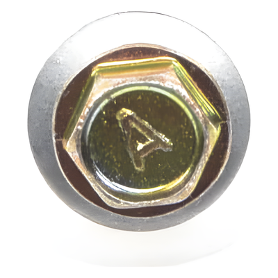 Tornillo Punta Broca / Sello Montado / 6.5 x 25 mm (1/4" x 1") / Cabeza Hexagonal / Caja 100 pzas