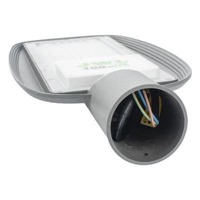 Luminaria LED Exterior / 100 W / 10,000 lm / 6,500 K / Fotocelda / IP66 / Ángulo Ajustable 65°-135° / 100-265 V CA