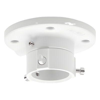Montaje de Techo para Domo PTZ / Aleación de Aluminio / Diámetro 116.5 mm / Peso 380 g / Color Blanco