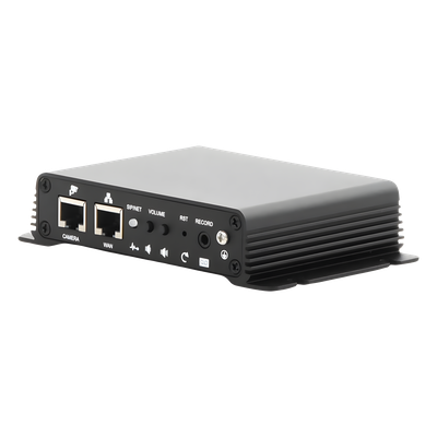 Gateway SIP de Voceo y Paging / Amplificador Integrado 30 W / PoE / Intercomunicación Audio/Video / 2 Líneas SIP / Compatible IP/RTP/RTSP