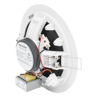 Altavoz de Plafón / 6 Watts / Línea 100 V / Rejilla Metálica / 96 dB / Interior