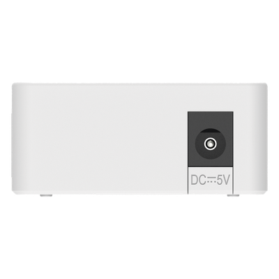 Switch No Administrable / 5 Puertos 10/100 Mbps / Visibilidad Cloud / Plug & Play / 1 Gbps Switching Capacity