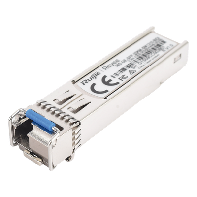 Transceptor SFP Industrial / BIDI Monomodo / 1 Gbps / 20 km (65616.80 ft) / TX 1310 nm / RX 1550 nm / Hot Swapping / -40° a 85° C