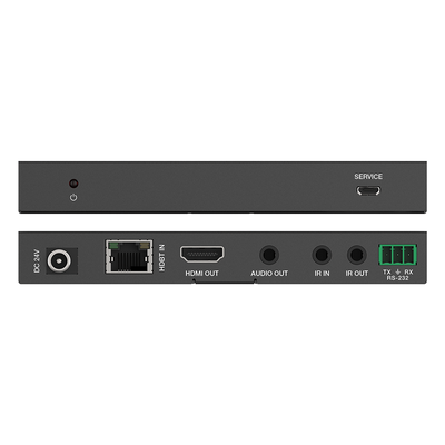 Splitter y Extensor de Video HDBaseT / 1x8 / 4K@60Hz 4:4:4 / 120 m (393.7 ft) en 4K / 150 m (492.1 ft) en 1080p / 18 Gbps / HDR10+ / PoC / IR y RS-232