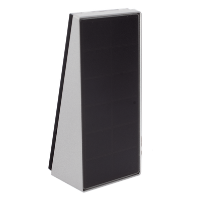Videoportero IP de Batería / Dual Cámara 3 MP + 2 MP / Panel Solar 1.2W / IR 6 m (19.7 ft) / IP65 / Audio Bidireccional / Wi-Fi