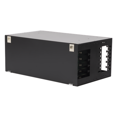 Distribuidor de Fibra Óptica / 72 Fibras / 19" / 4U / 6 Bandejas Deslizables / Vacío