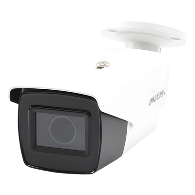 Bala TURBOHD 5 Megapixel / Lente Mot. 2.7 a 13.5 mm / 131 pies IR EXIR / dWDR / TVI-AHD-CVI-CVBS / Exterior IP67 / 12 Vcc / 24 VCA