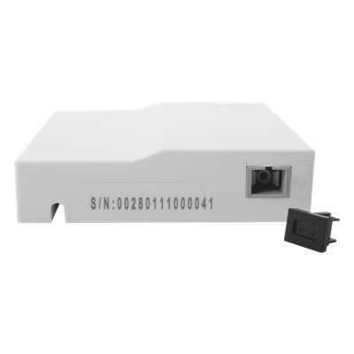 Caja Terminal de Fibra Óptica / Roseta Interior / Acoplador SC/APC / IP30 / 86 x 86 x 23 mm / Cable Drop hasta 4 mm
