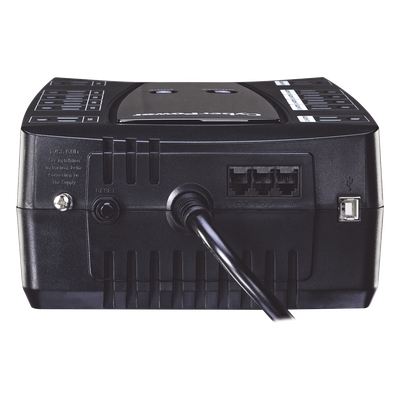UPS Línea Interactiva / 750 VA / 450 W / 12 Tomas NEMA 5-15R / 6 con Respaldo de Batería / AVR Integrado / Pantalla LCD
