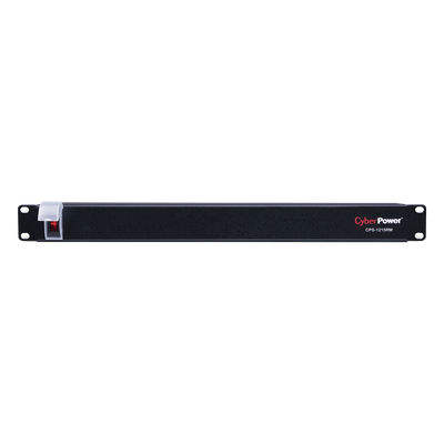 PDU Básico Rack / 10 Salidas NEMA 5-15R / 15 Amp / 120 Vca / 1U / Cable 4.5 m (14.8 ft)