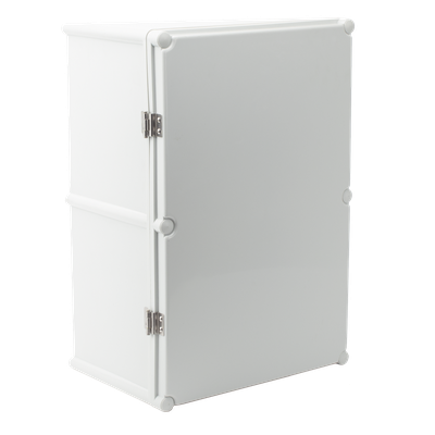 Gabinete Plástico para Exterior / IP65 / 560 x 380 x 265 mm / ABS / -20 a 60°C / Cierre por Broche