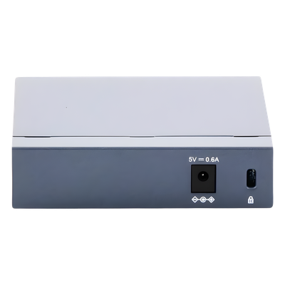 Switch / 5 Puertos Gigabit / 10/100/1000 Mbps / No Administrable / 7.4 Mpps / 3.94x3.86x0.98 in