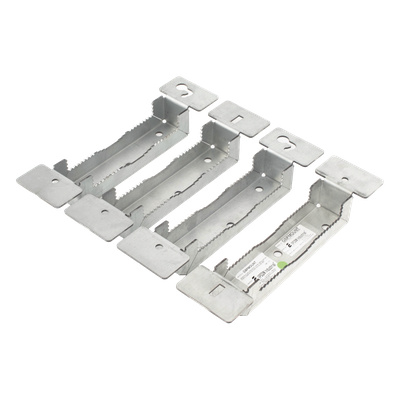 Montaje para Poste / Acero Galvanizado / Compatible con Gabinetes GBP01-04 / Instalación en Pared o Poste