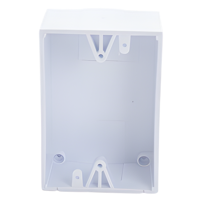 Caja de montaje trasera / 1.5 pulgadas profundidad / Policarbonato UL / Acero inoxidable / -40° a 121°C