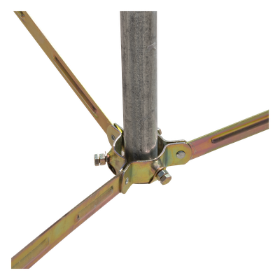 Kit de Montaje Trípode con Mástil / Acero Galvanizado / Altura Total 4.52 m (14.8 ft) / Capacidad 6 kg / Antenas Plato < 25 cm