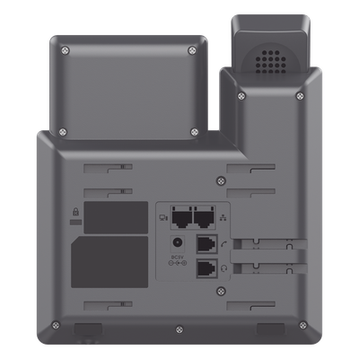 Teléfono IP Wi-Fi / Dual Band 2.4/5 GHz / 2 Líneas / 4 Cuentas SIP / Conferencia 5 Participantes / EHS