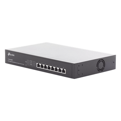 Switch PoE+ / 8 Puertos Gigabit / 126W Total / 30W por Puerto / Escritorio o Rack