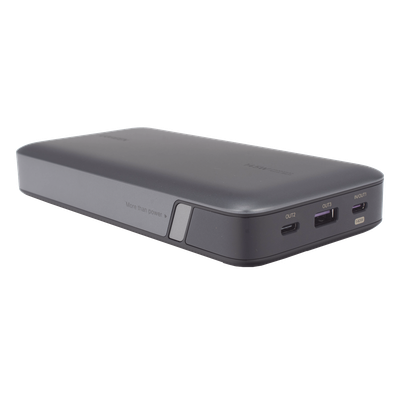 Power Bank / 25000mAh / 145W Max. / 3 Puertos USB / PD 3.0 / QC 3.0 / Pantalla Inteligente / Carcasa Ignífuga