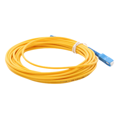 Jumper de Fibra Óptica / Monomodo OS2 G.652D / SC/UPC-SC/UPC / Simplex / 6 m (19.69 pies) / 3 mm