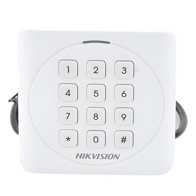 Lector de Control de Acceso / Proximidad EM 125 kHz / Teclado PIN / Wiegand W26/W34 / IP65 / Compacto 87 mm (3.43 in)