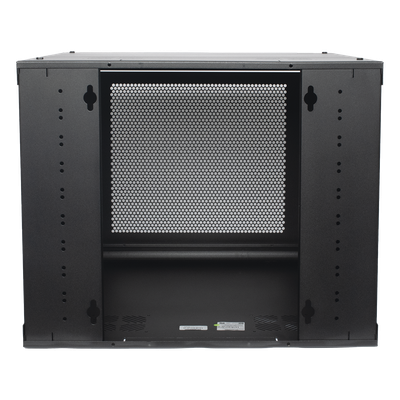 Gabinete de Pared / 9U / 635mm Profundidad / 19 in Rack / Acero Reforzado / 2.08 ft Profundidad