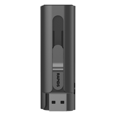 Memoria USB Dual SSD / 256 GB / USB-C y USB-A / Lectura 560 MB/s / Escritura 500 MB/s / OTG / Aleación de Aluminio