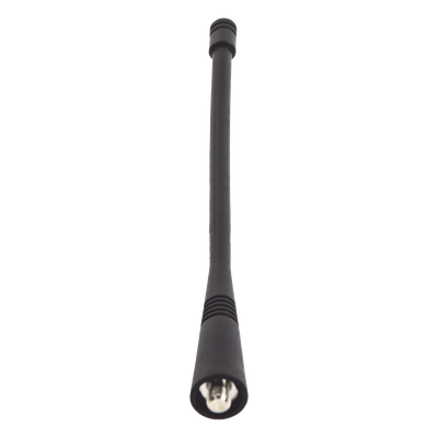 Antena Helicoidal UHF / 400-470 MHz / 50 Ohmios / Omnidireccional / Conector Rosca Monopolo / 170 mm (6.7 in)