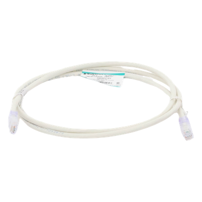 Cable de Parcheo UTP / Cat 6 / 1.5 m (4.92 ft) / 24 AWG / T568B / CM / Blanco Mate