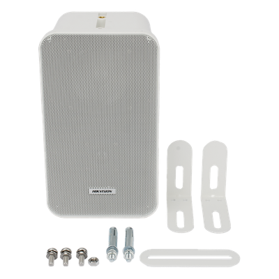 Altavoz de Columna Pasivo / 20 Watts / Línea 100V / 96 dB SPL / IP66 / Montaje en L Ajustable
